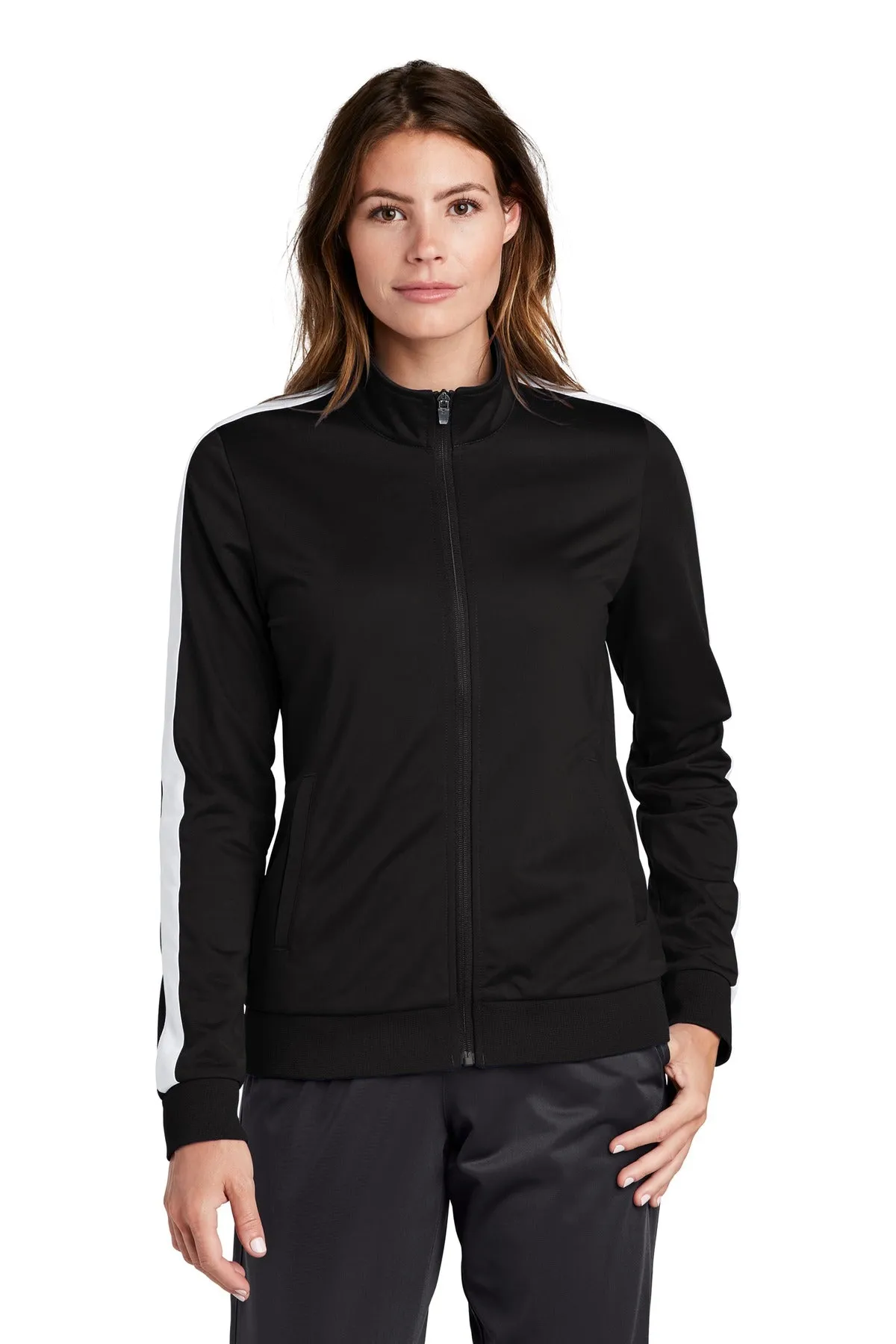 Sport-Tek ® Ladies Tricot Track Jacket. LST94