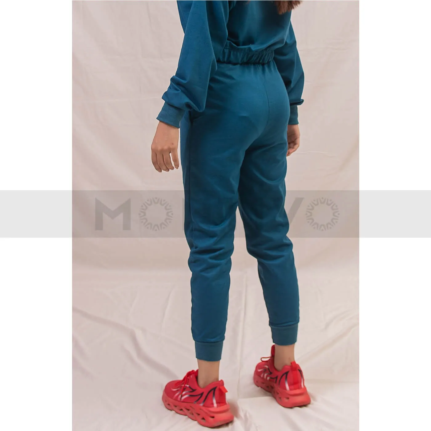 Teal Blue Joggers Trousers