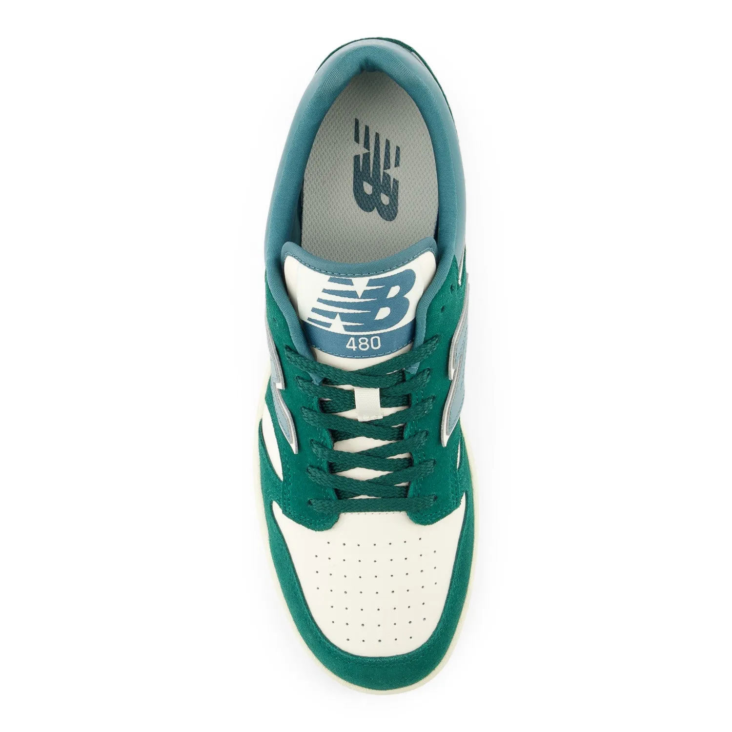 Unisex New Balance 480 Color: Marsh Green Linen