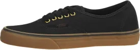 Vans Men's Authentic Black/Rubber Shoes