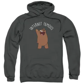 We Bare Bears Internet Famous Adult Charcoal Hoodie