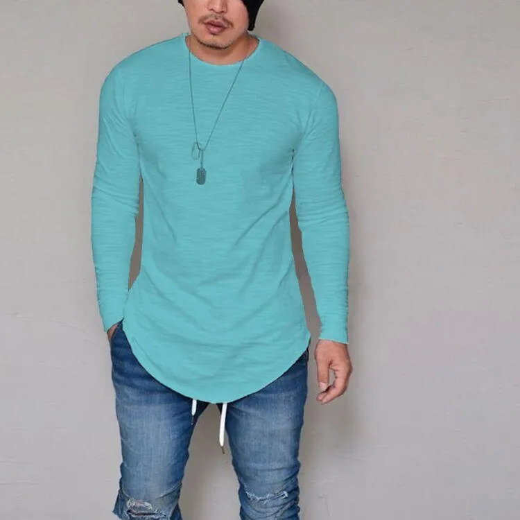 West Louis™ Fashion Elastic Soft Long Sleeve T Shirts