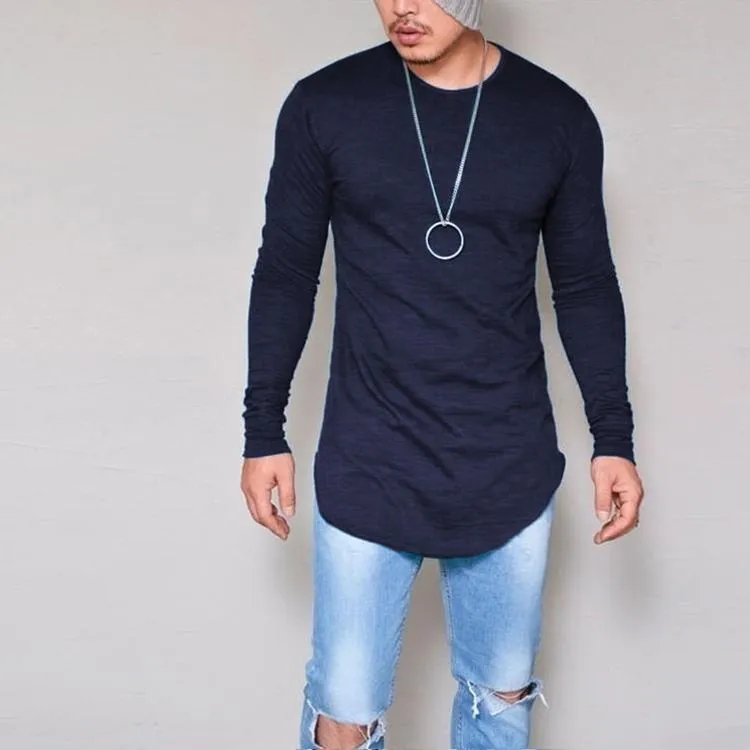 West Louis™ Fashion Elastic Soft Long Sleeve T Shirts