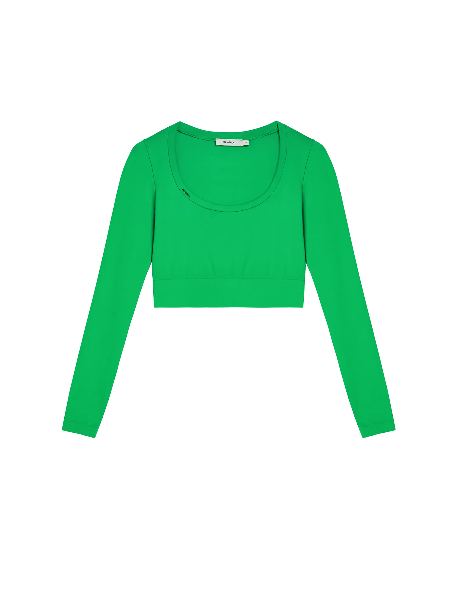 Women’s Activewear 2.0 Cropped Long Sleeve Top—jade green