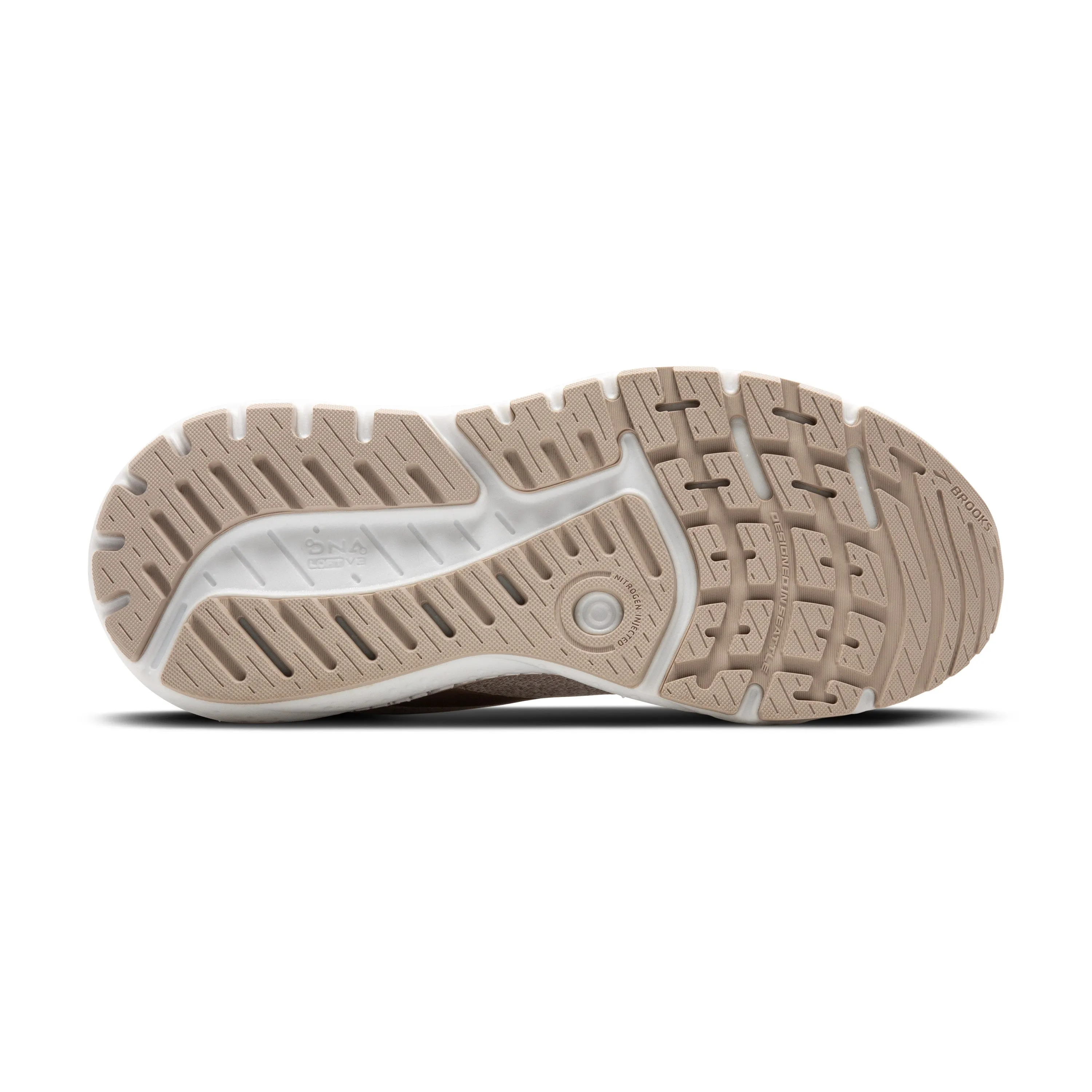 Women's Brooks Ariel GTS 24 Color: Coconut/Portabella (WIDE WIDTH)