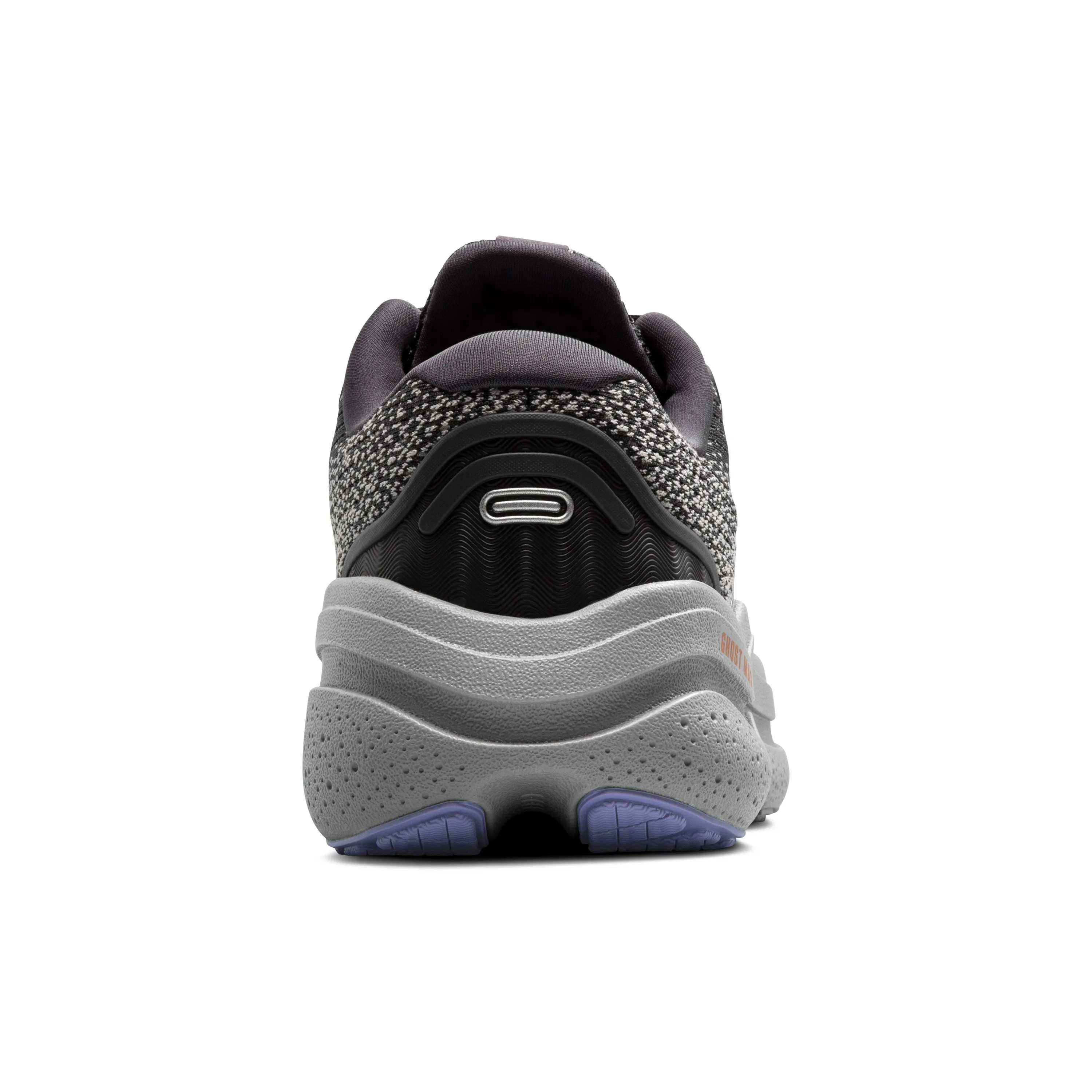 Women's Brooks Ghost Max 2 Color: Ebony/Sweet Lavender/Alloy (WIDE WIDTH)