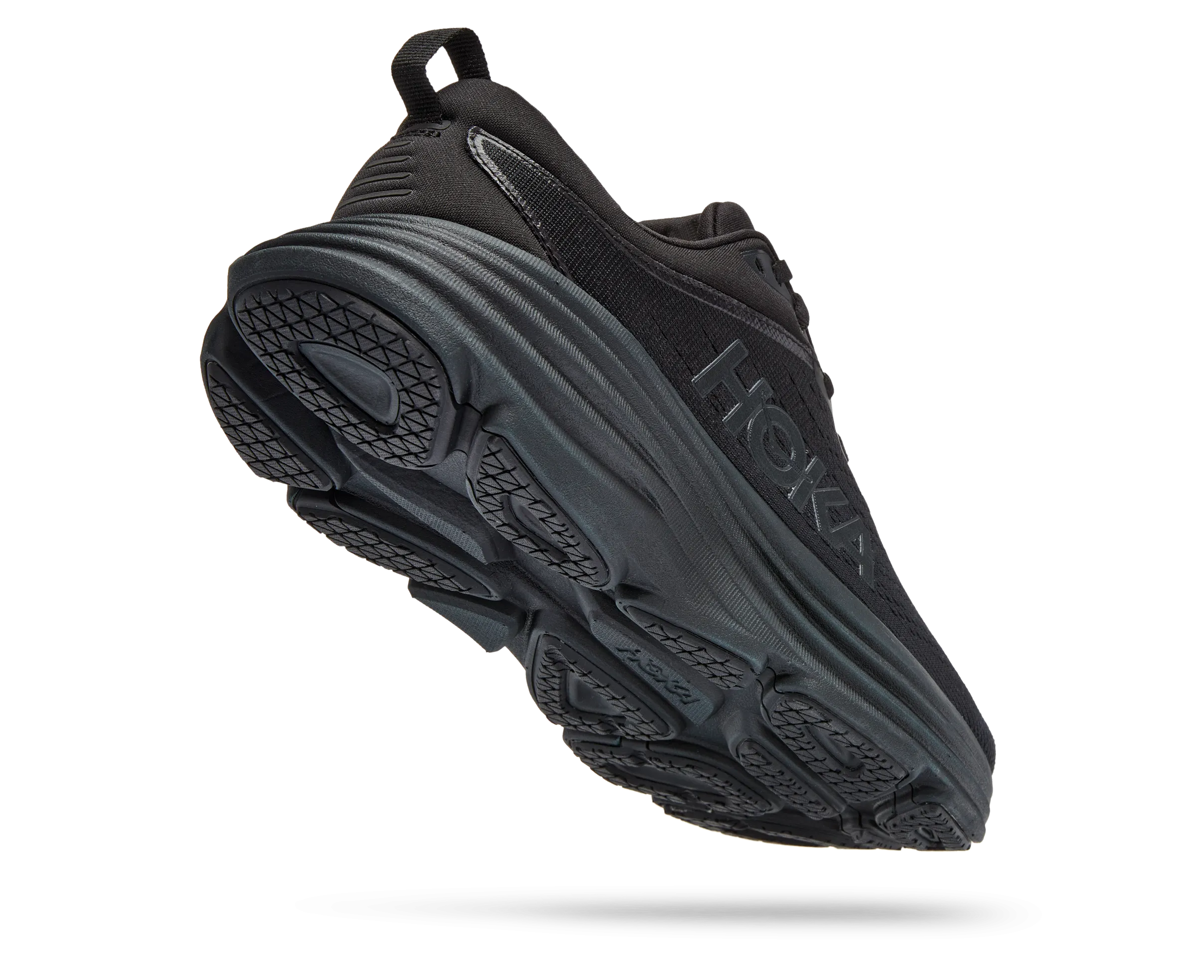 Women's Hoka Bondi 8 Color: Black / Black