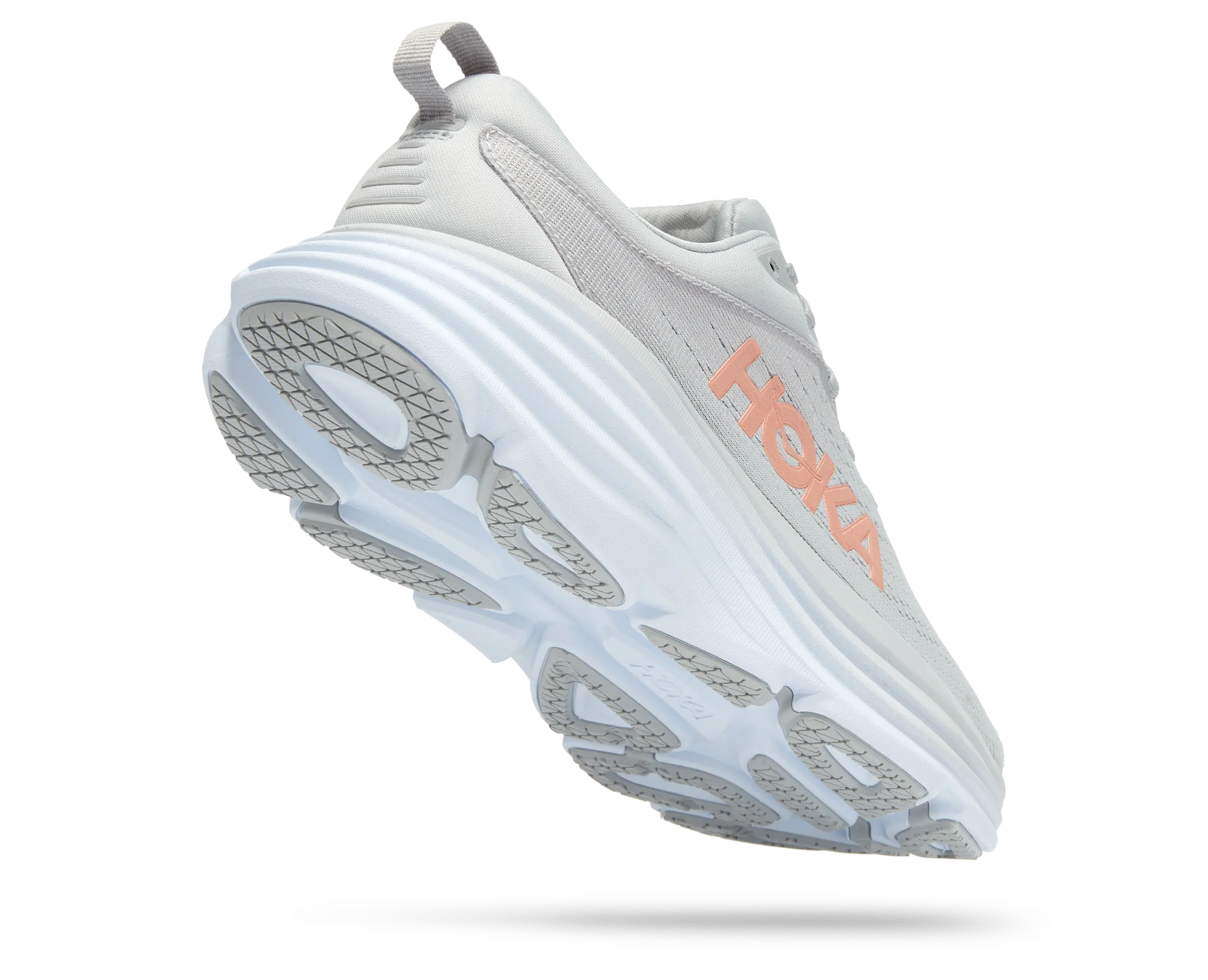 Women's Hoka Bondi 8 Color:  Harbor Mist / Lunar Rock