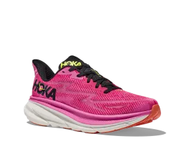 Women's Hoka Clifton 9 Color: Raspberry / Strawberry