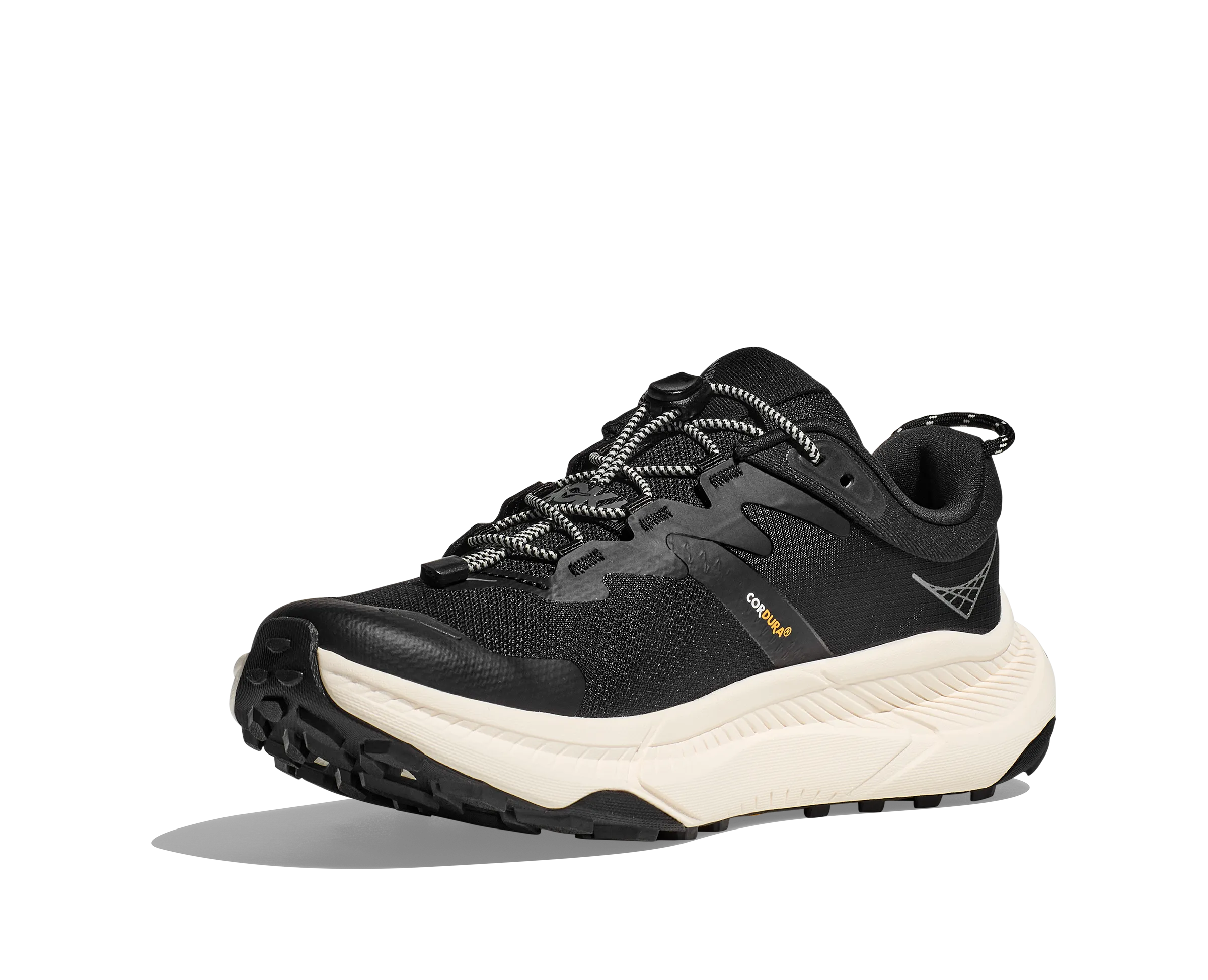 Women's Hoka Transport Color: Black / Alabaster