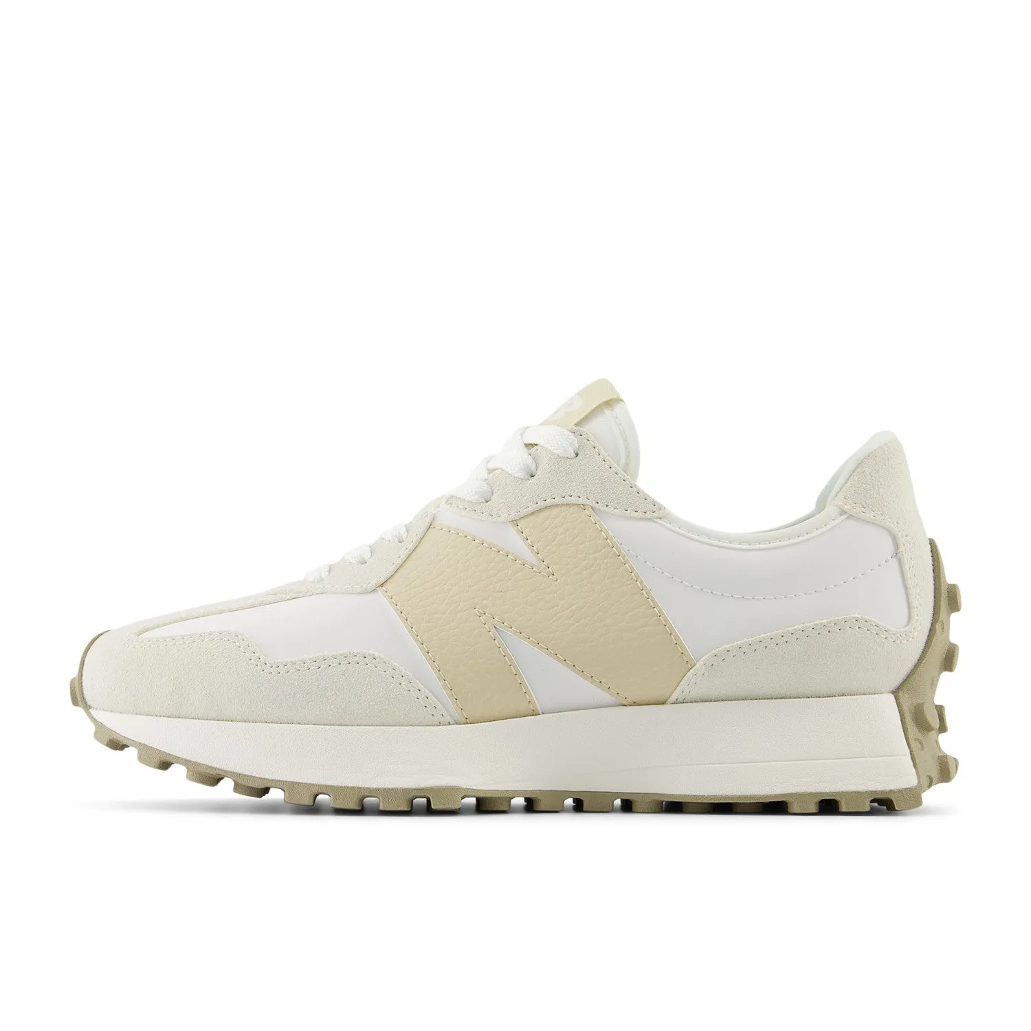 Women's New Balance 327 Color: Sea Salt with Sandstone