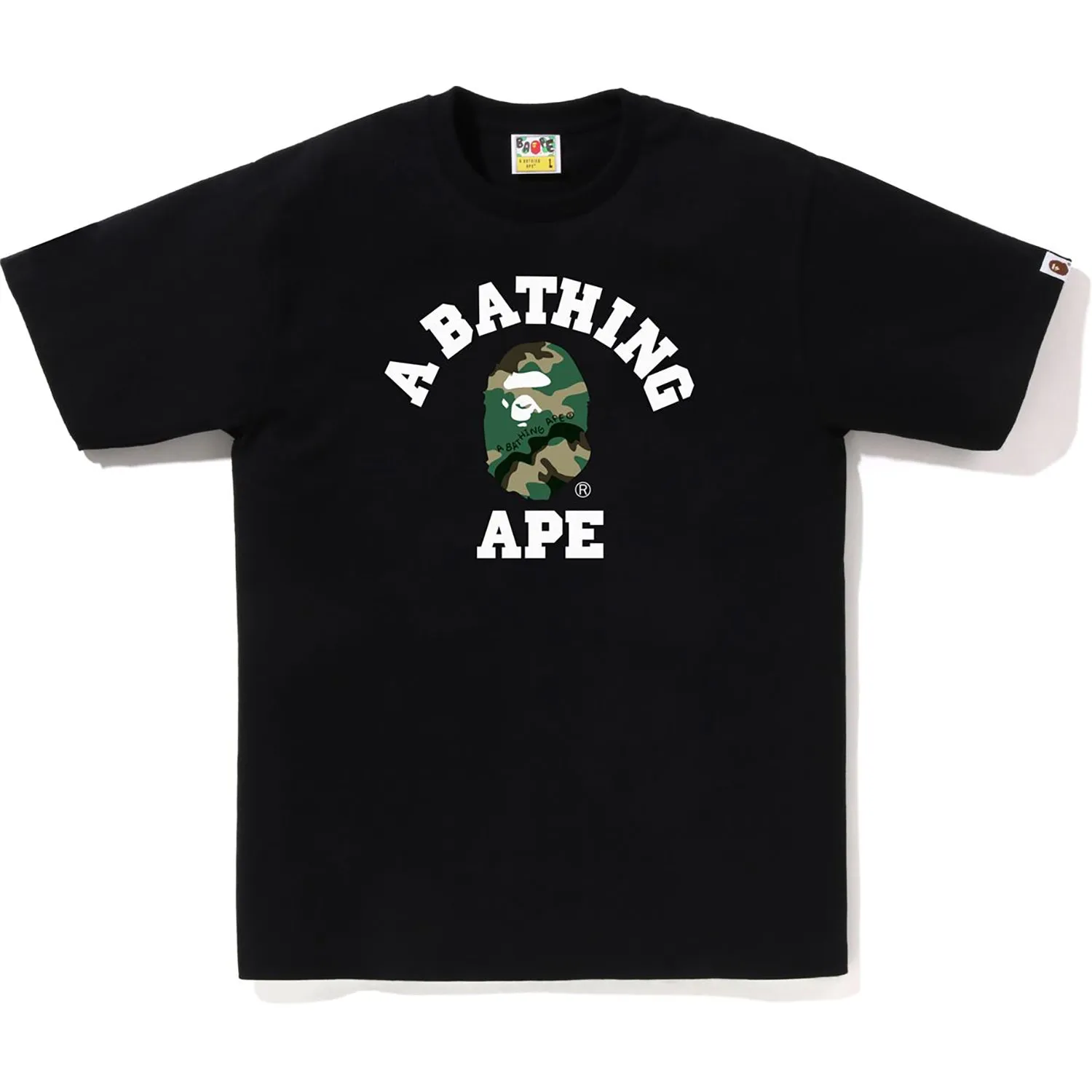 WOODLAND CAMO COLLEGE TEE MENS