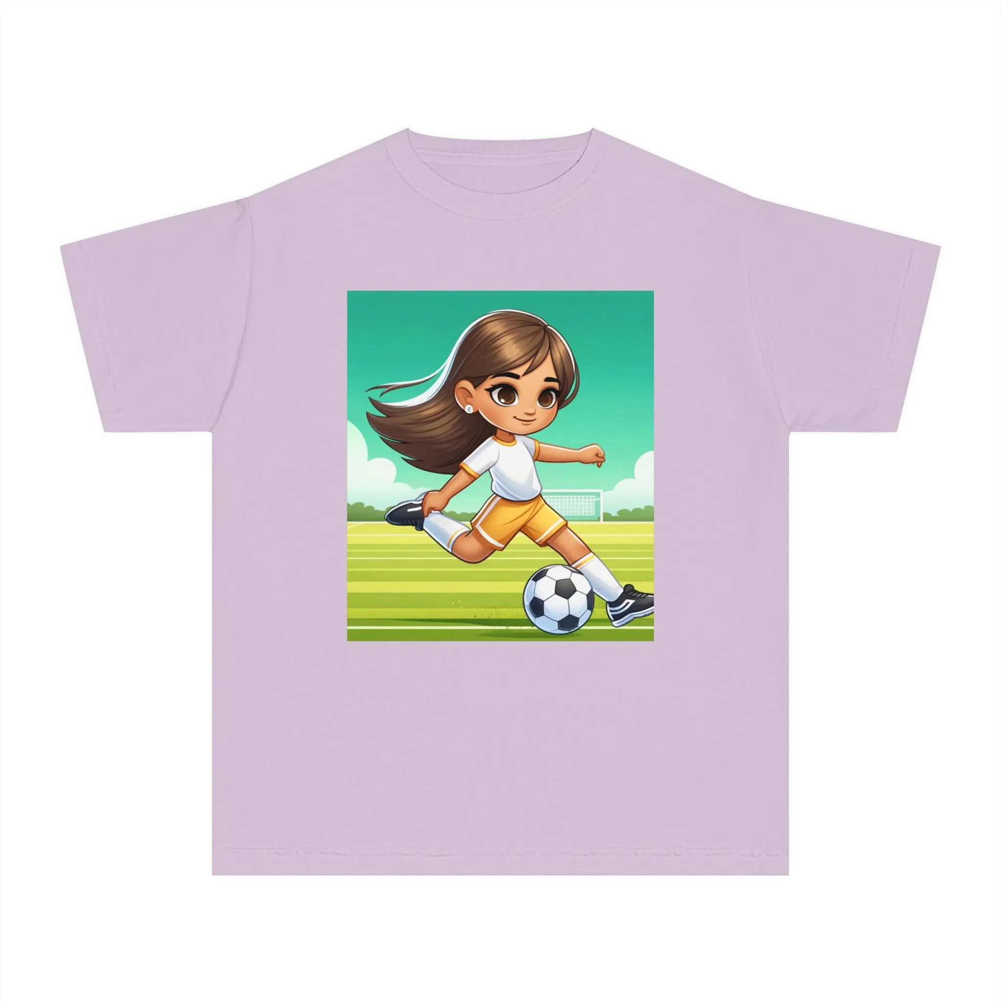 Youth - Soccer Sensation Midweight Tee (Latina / Hispanic)