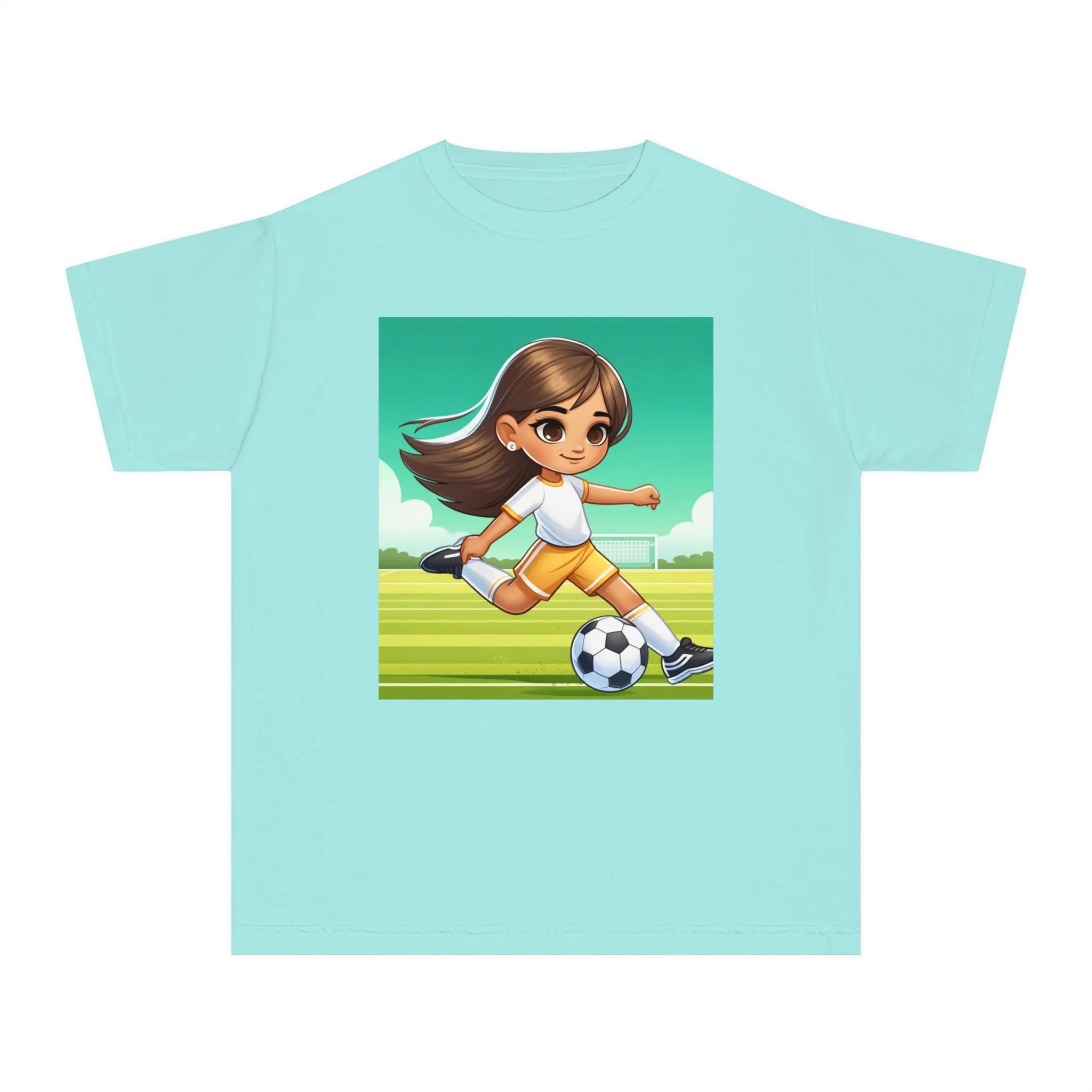 Youth - Soccer Sensation Midweight Tee (Latina / Hispanic)